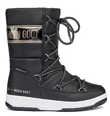 Moon Boot® Moonboot JR G Quilted WP black copper