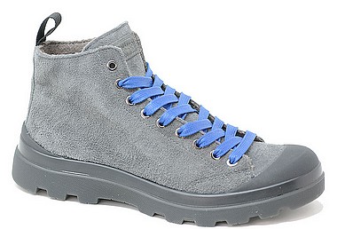 Panchic P03 Man Mid Boot Wool antracite electric blu