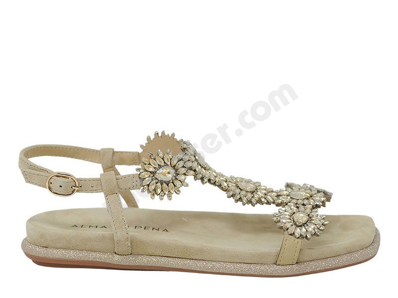 Alma en Pena V251612 suede sand
