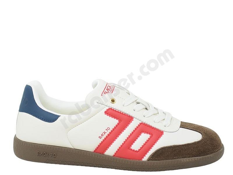 Back 70 Cloud white coffee red
