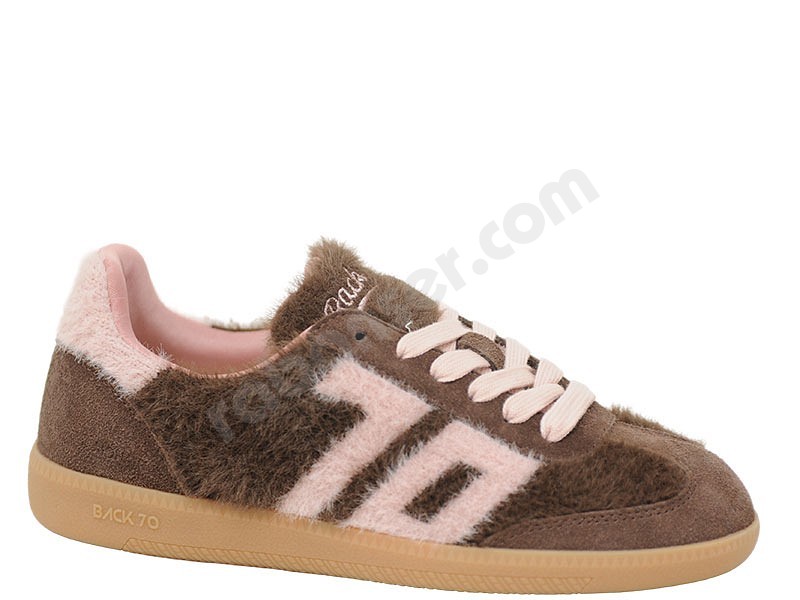 Back 70 Mohair kaffe pink