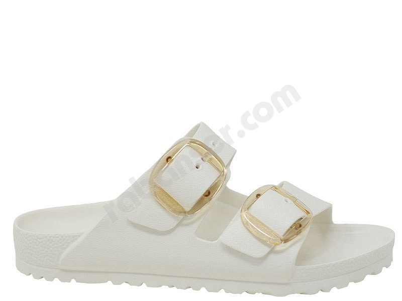 Birkenstock Arizona Big Buckle Eva eggshell white