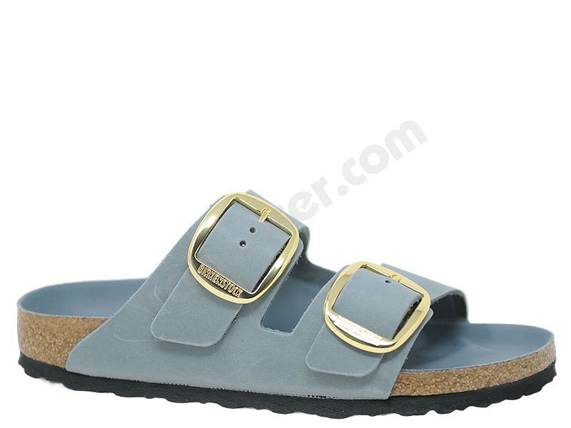 Birkenstock Arizona Big Buckle basalt grigio
