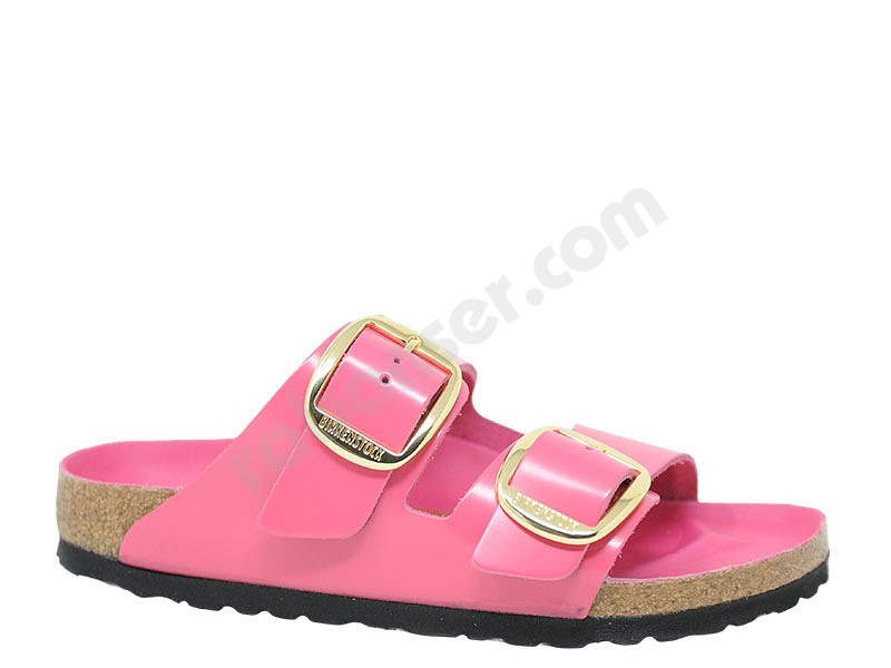 Birkenstock Arizona Big Buckle high shine fuchsia tulipano