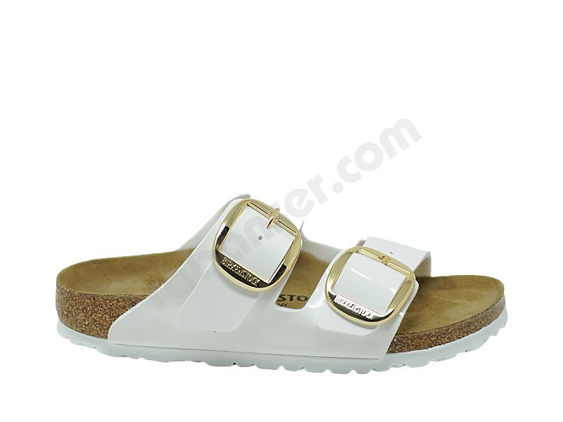 Birkenstock Arizona Big Buckle patent white