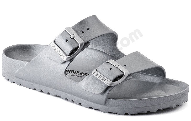 Birkenstock Arizona EVA metallic silber