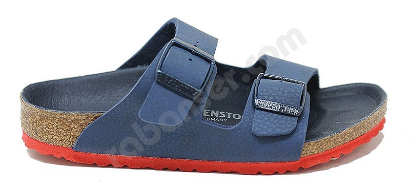 Birkenstock Arizona Kids desert soil blue red