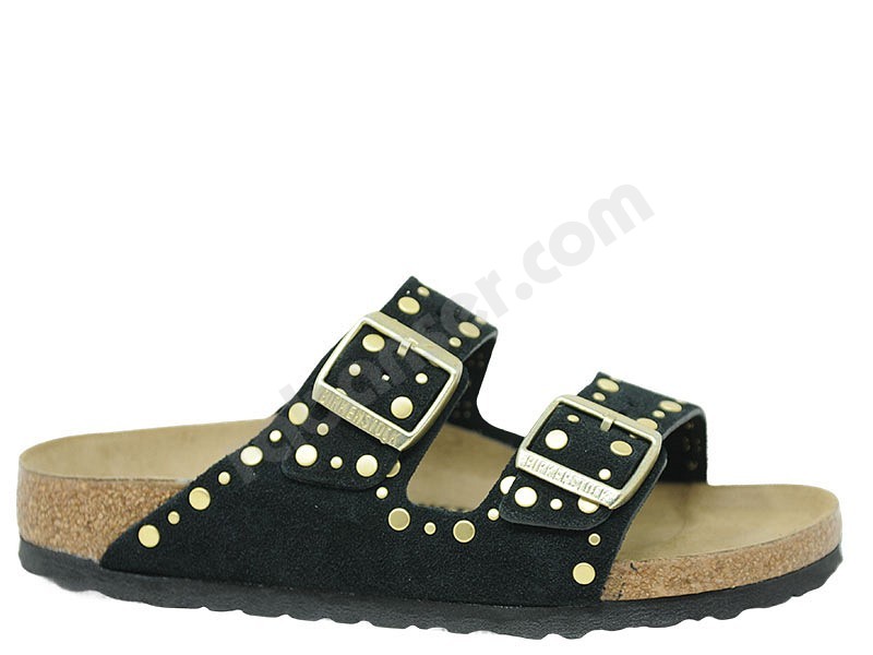 Birkenstock Arizona Rivet schwarz