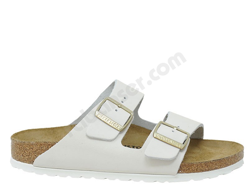 Birkenstock Arizona antique white