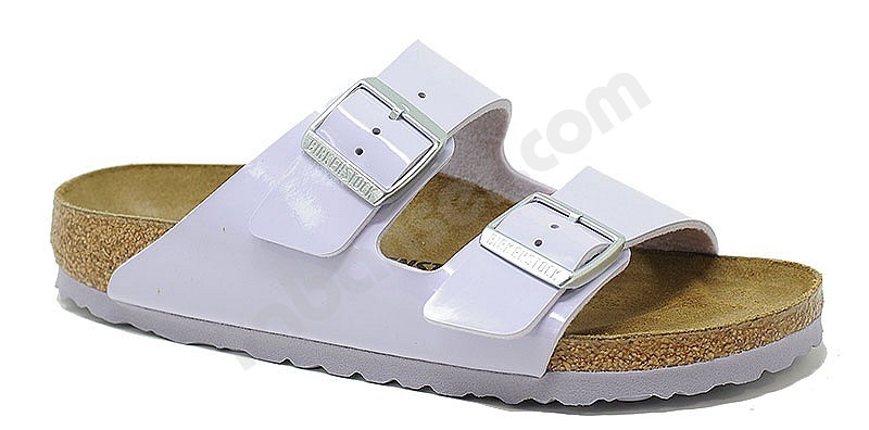 Birkenstock Arizona lack lila nebel