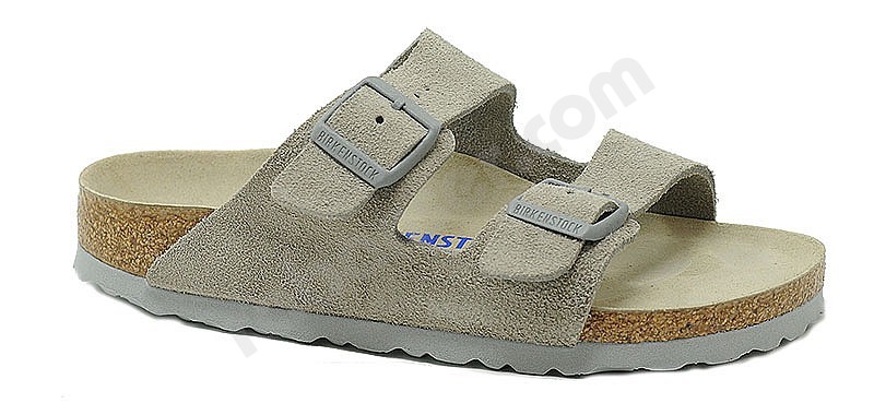 Birkenstock Arizona sasso coin camoscio