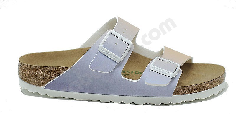 Birkenstock Arizona vegan lila nebel multi