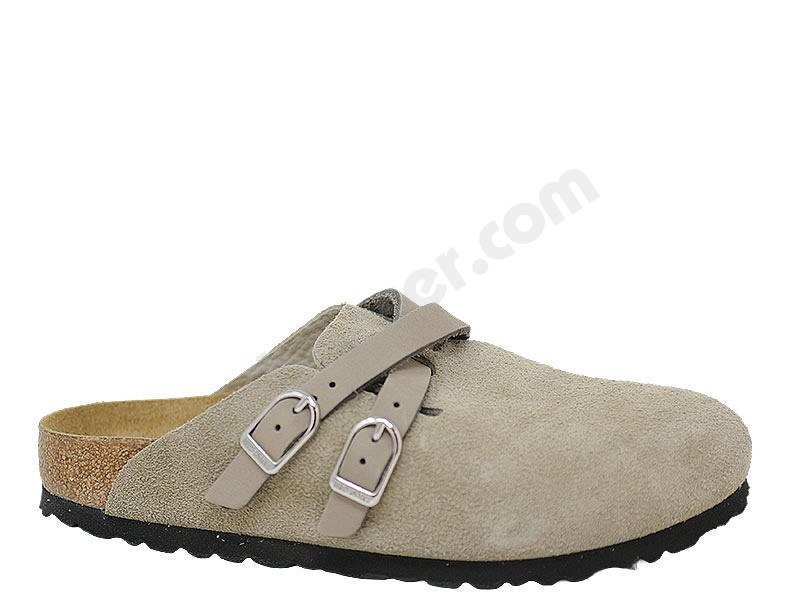 Birkenstock Blair tortora camoscio pelle