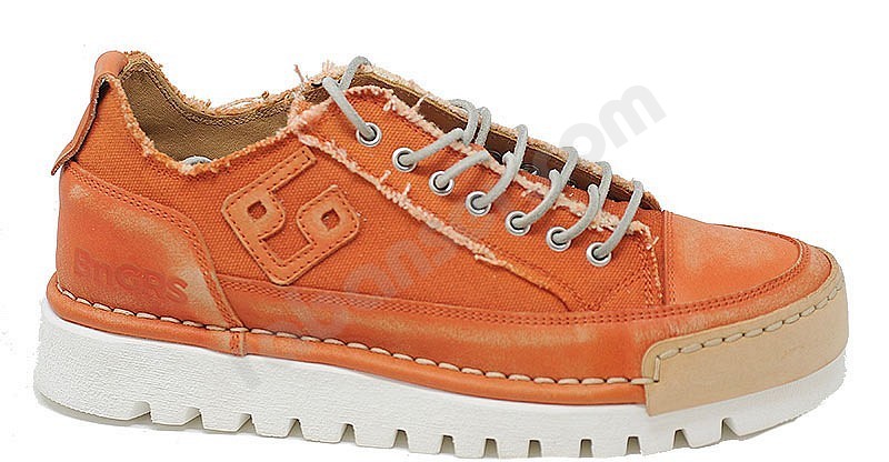 BnG Real Shoes La Clementina Canvas clementina arancione