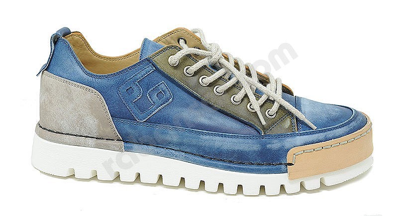 BnG Real Shoes La Patch Man jeans blue