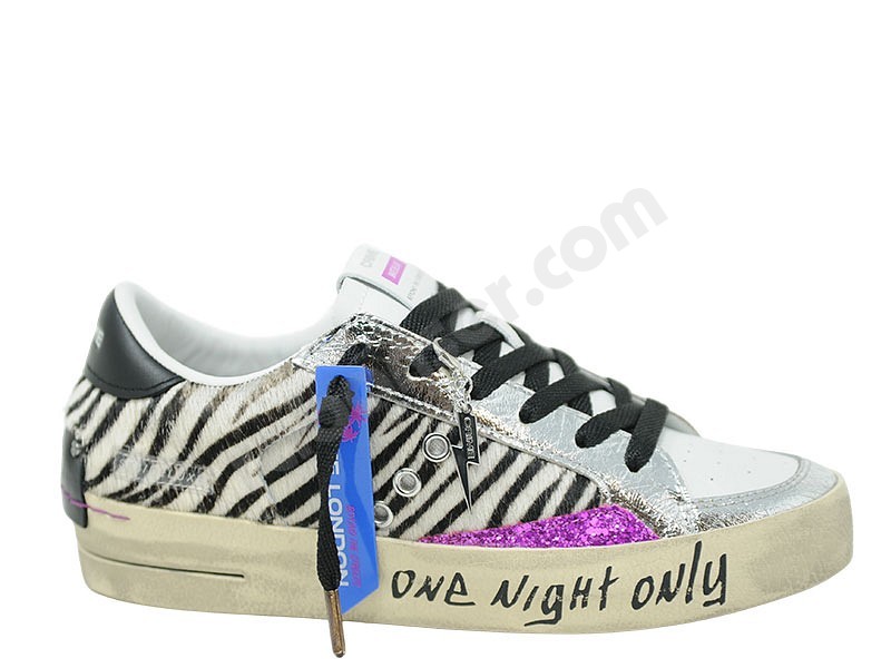 Crime London SK8 Deluxe disco head zebra