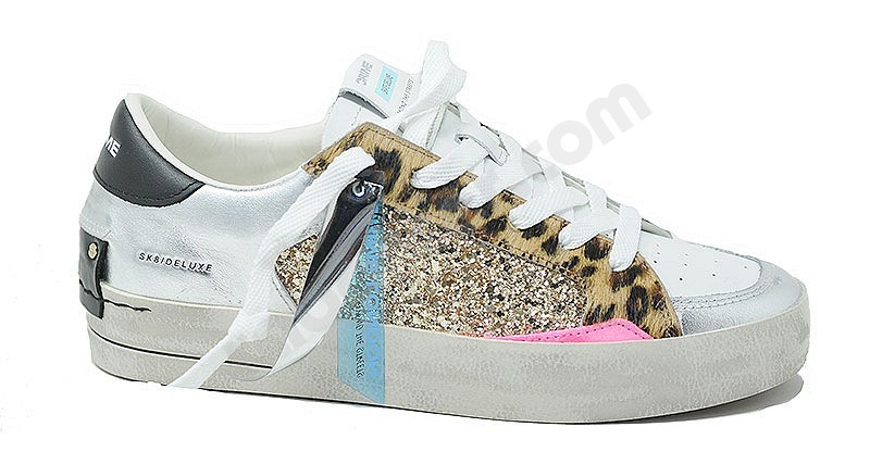 Crime London SK8 Deluxe oro leo argento