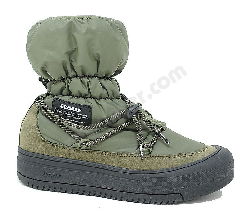 Ecoalf Bering Boot deep kaki verde