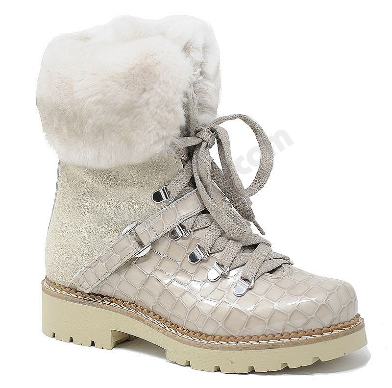 elena fur boots