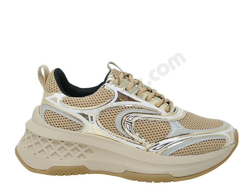 Emanuelle Vee Sneaker Arcade gold beige