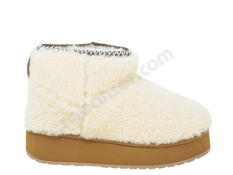 EMU Australia StingerMicroFlatformTeddy teddy naturale