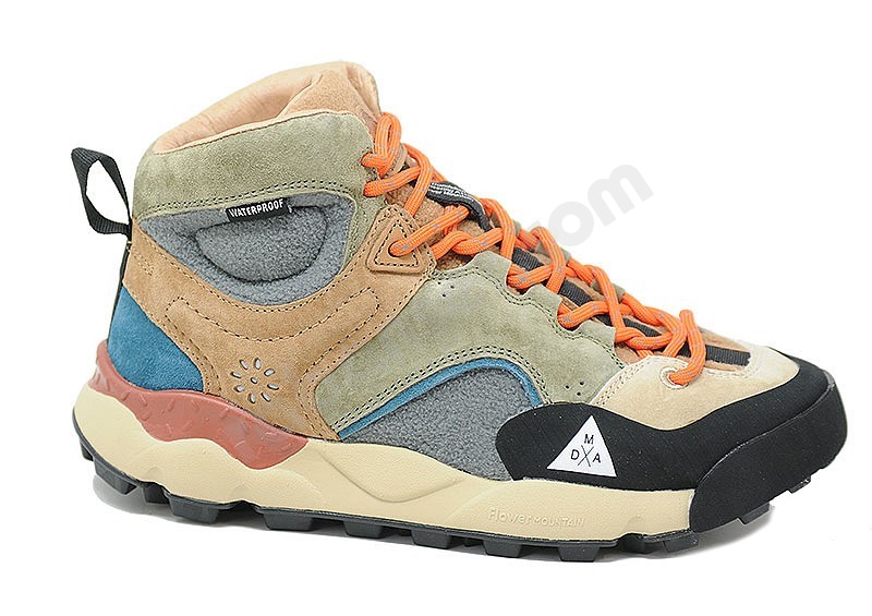Flower Mountain Back Country Mid beige militare