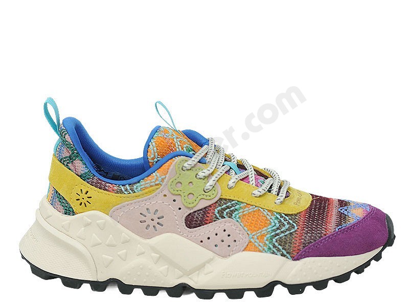 Flower Mountain Kotetsu Woman granata rosa ocra
