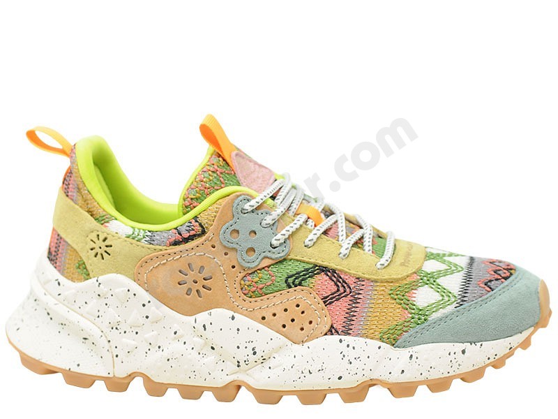 Flower Mountain Kotetsu Woman grigio peach sabbia