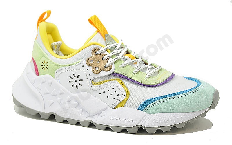 Flower Mountain Kotetsu Woman turquoise bianco