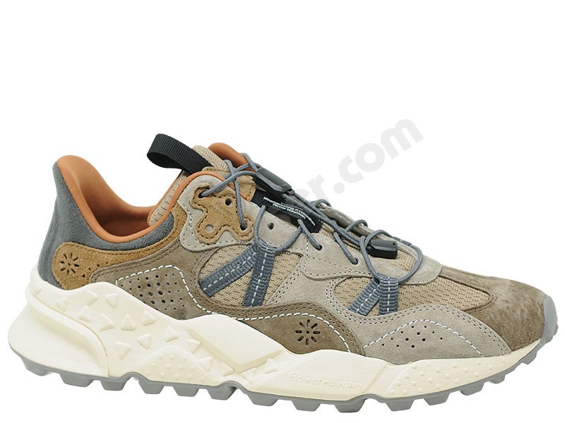 Flower Mountain Tiger Hill Man marrone beige