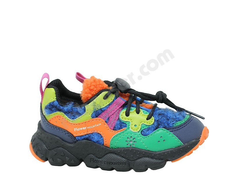 Flower Mountain Yamano 3 Junior teddy black blue green