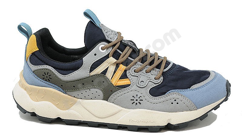 Flower Mountain Yamano 3 Man azure navy blue