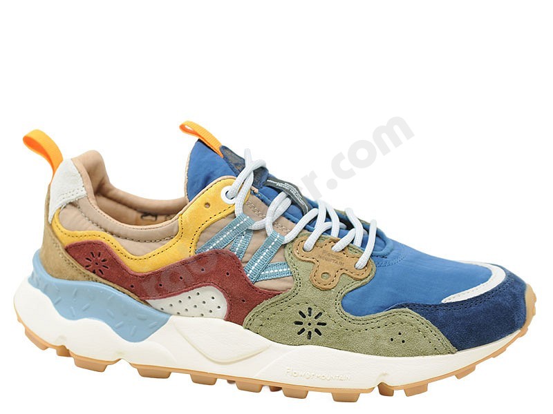 Flower Mountain Yamano 3 Man blu army verde