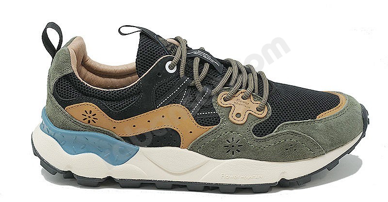 Flower Mountain Yamano 3 Man militär schwarz