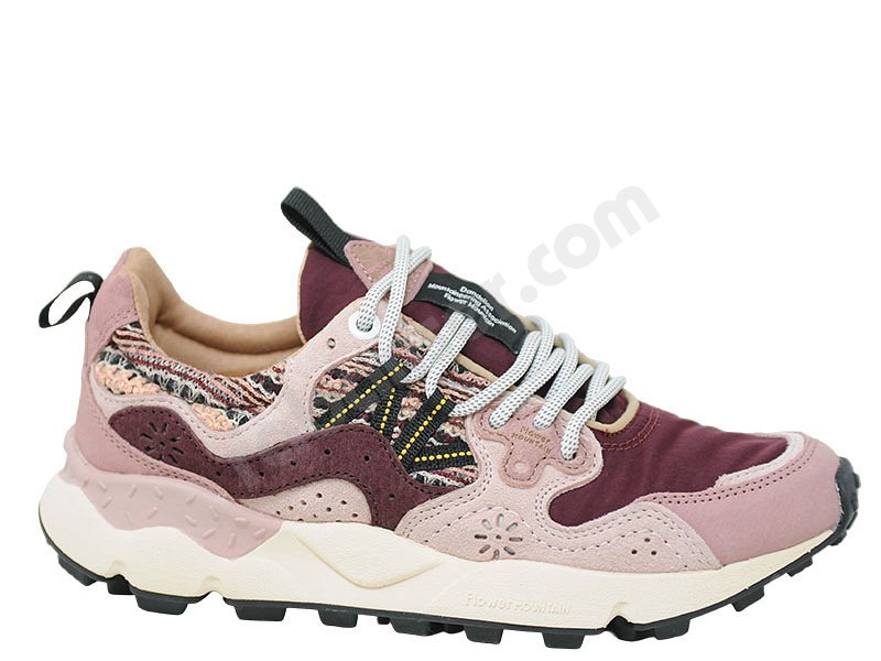 Flower Mountain Yamano 3 Woman viola rosa marrone