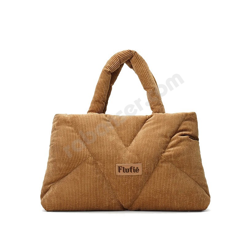 Flufie Bag Pillow cord beige