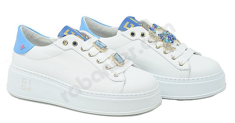 Giopiu PIA38 combi bianco azzurro
