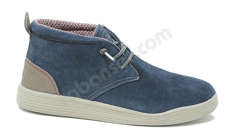 Hey Dude Jo Suede ocean blau