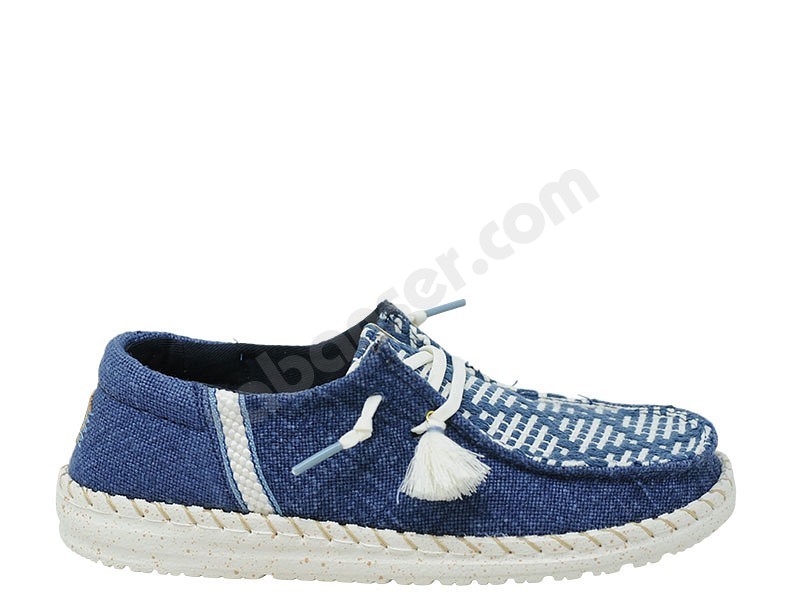 Hey Dude Wendy Funk Coastal Jute navy blazer blau