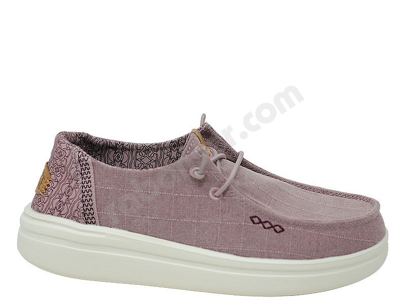 Hey Dude Wendy Rise W chambray rose purple