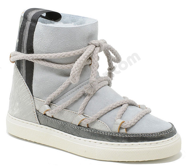 INUIKII 70202 Classic Sneakers patchwork silver