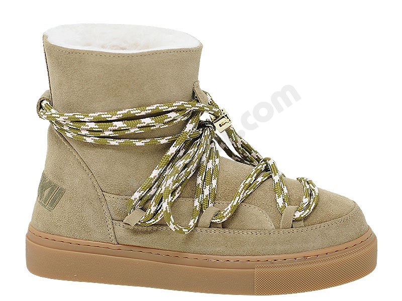 INUIKII Suede Double Tie beige