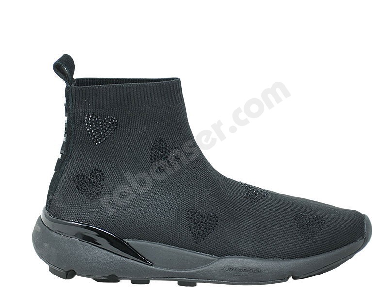 Kurt Geiger Kurt Knit Sock Runner Dr nero nero