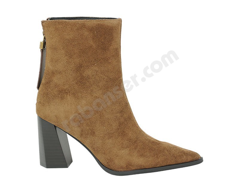 Kurt Geiger Richmond Ankle Boot marrone scuro camoscio