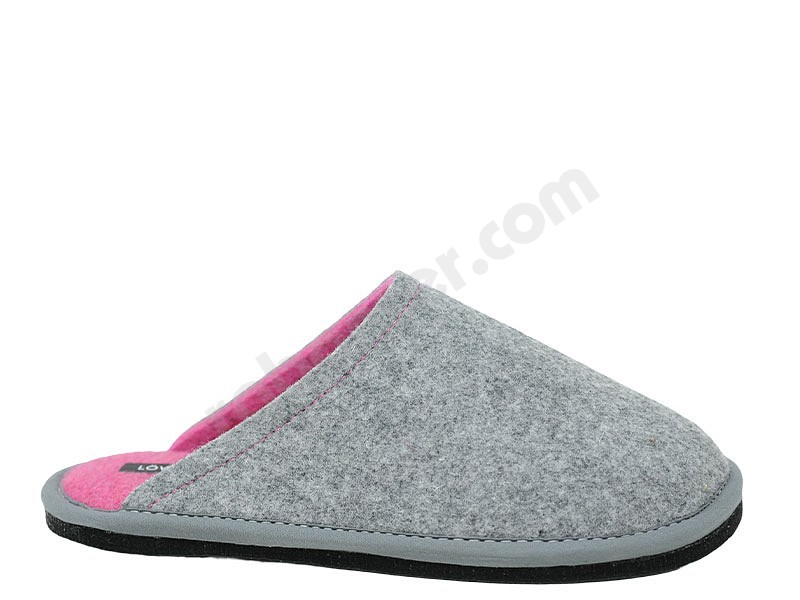 Loewenweiss Hygge Bicolor grau fuxia
