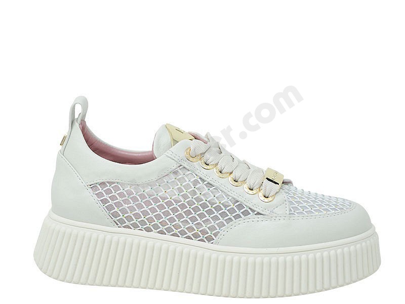 Lorenzo Mari Sally 42 ivory strass