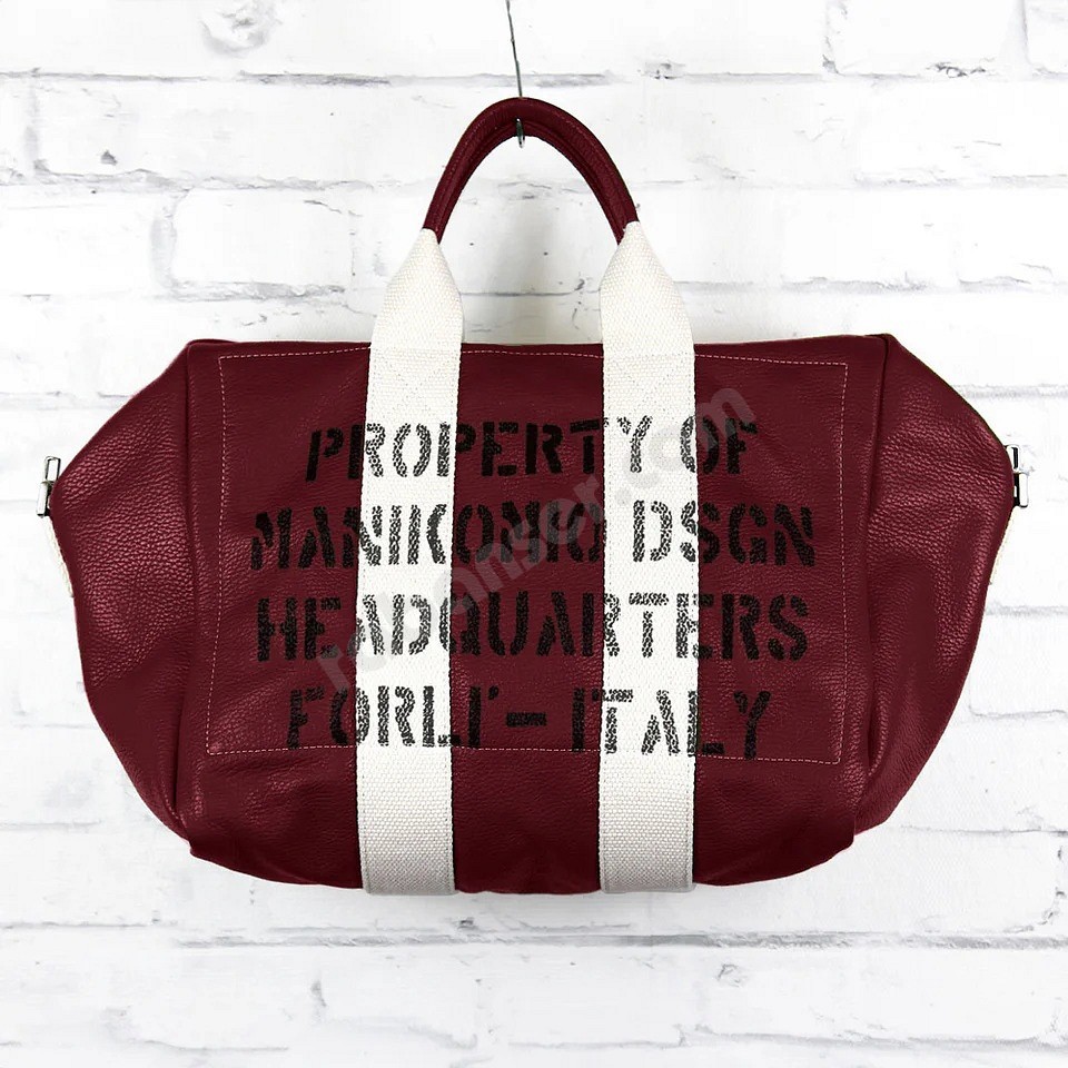 Manikomio Dsgn 38 Icon Genuine Leather rubin weiss