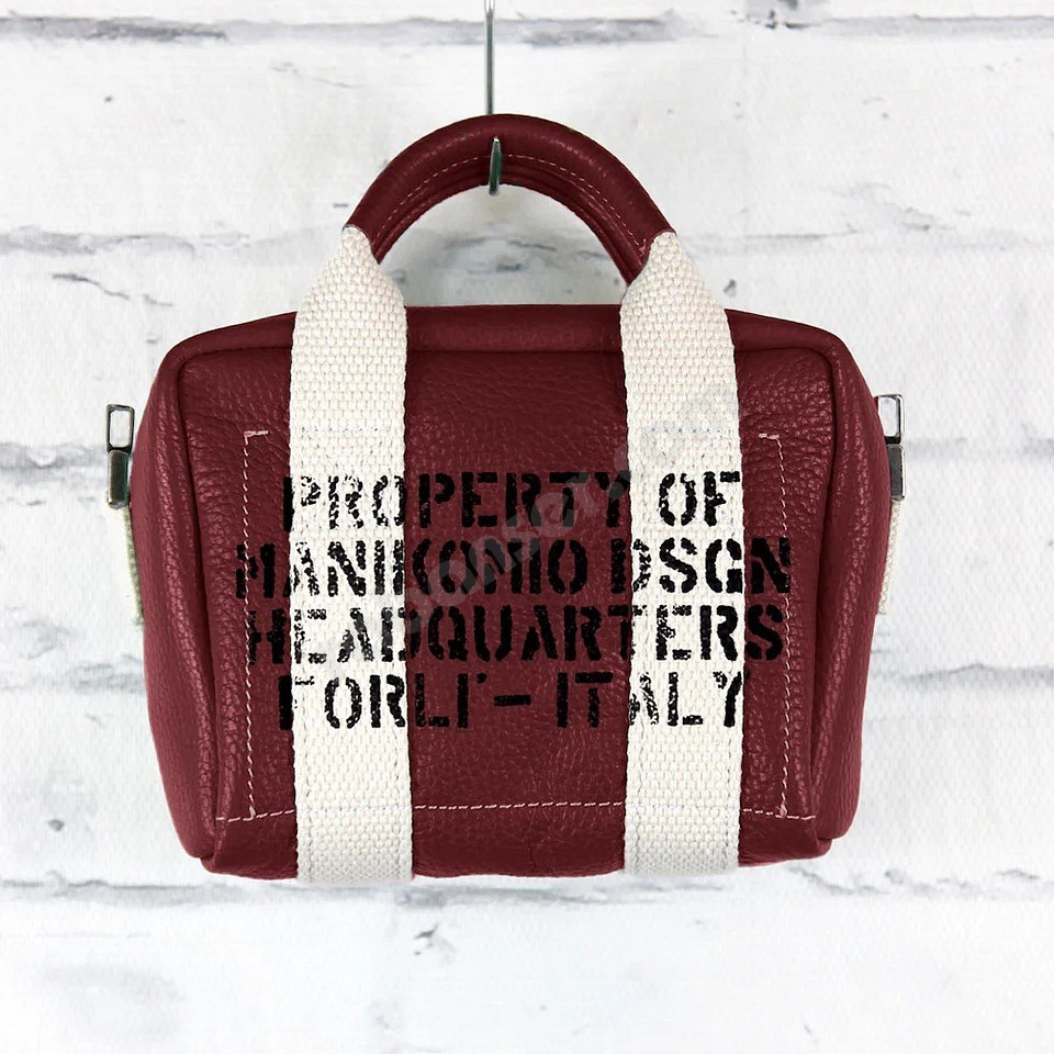 Manikomio Dsgn BB Genuine Leather rubin white