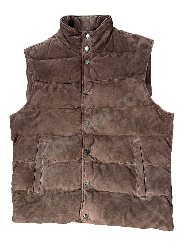 Minoronzoni MRF2613J24 Gilet Uomo dark brown