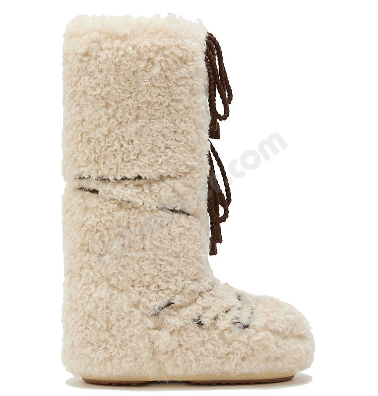 Moon Boot® Icon Curly Extra ecru